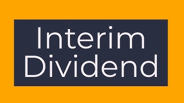 Interim Dividend - Meaning, Class 12, Commerce, Secretarial Practice (SP)