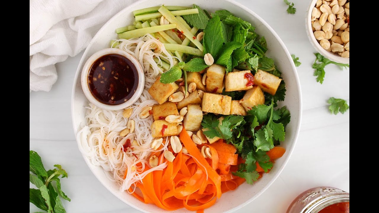 Vegan Vermicelli Bowl YouTube