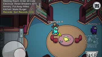 Among Us Records Task Glitch