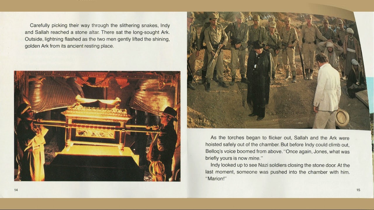 INDIANA JONES AND THE RAIDERS OF THE LOST ARK (Read-Along)