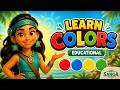 Learn Colors with Sanoa | Educational Video for Kids