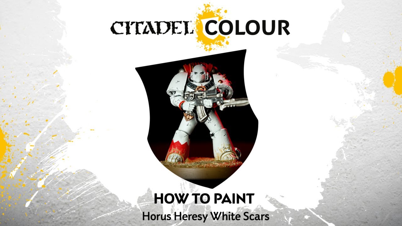 How to Paint Horus Heresy White Scars YouTube