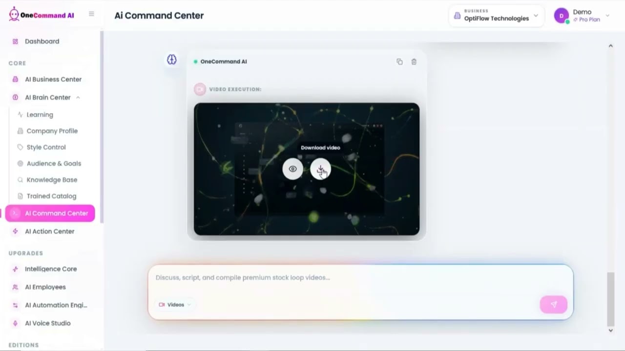 YouTube player