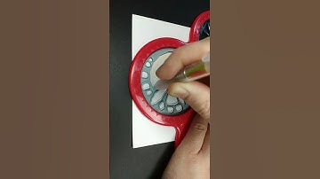 Spirograph Cyclex Beautiful Unfinished Pattern | Multicolor Pen  | 15 Long