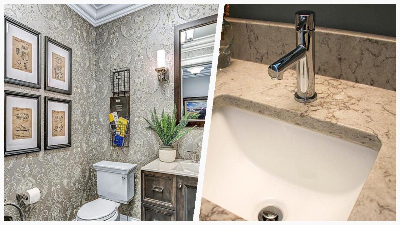 Transform Your Chic Powder Room with Quartz Elegance | Designer CheatSheet
