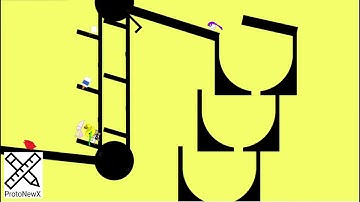 Algodoo BFDI Mini Full Race