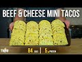 Chili Beef &amp; Cheese Mini Tacos for Snack City