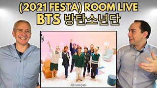 FIRST TIME HEARING 2021 FESTA BTS 방탄소년단 BTS ROOM LIVE REACTION