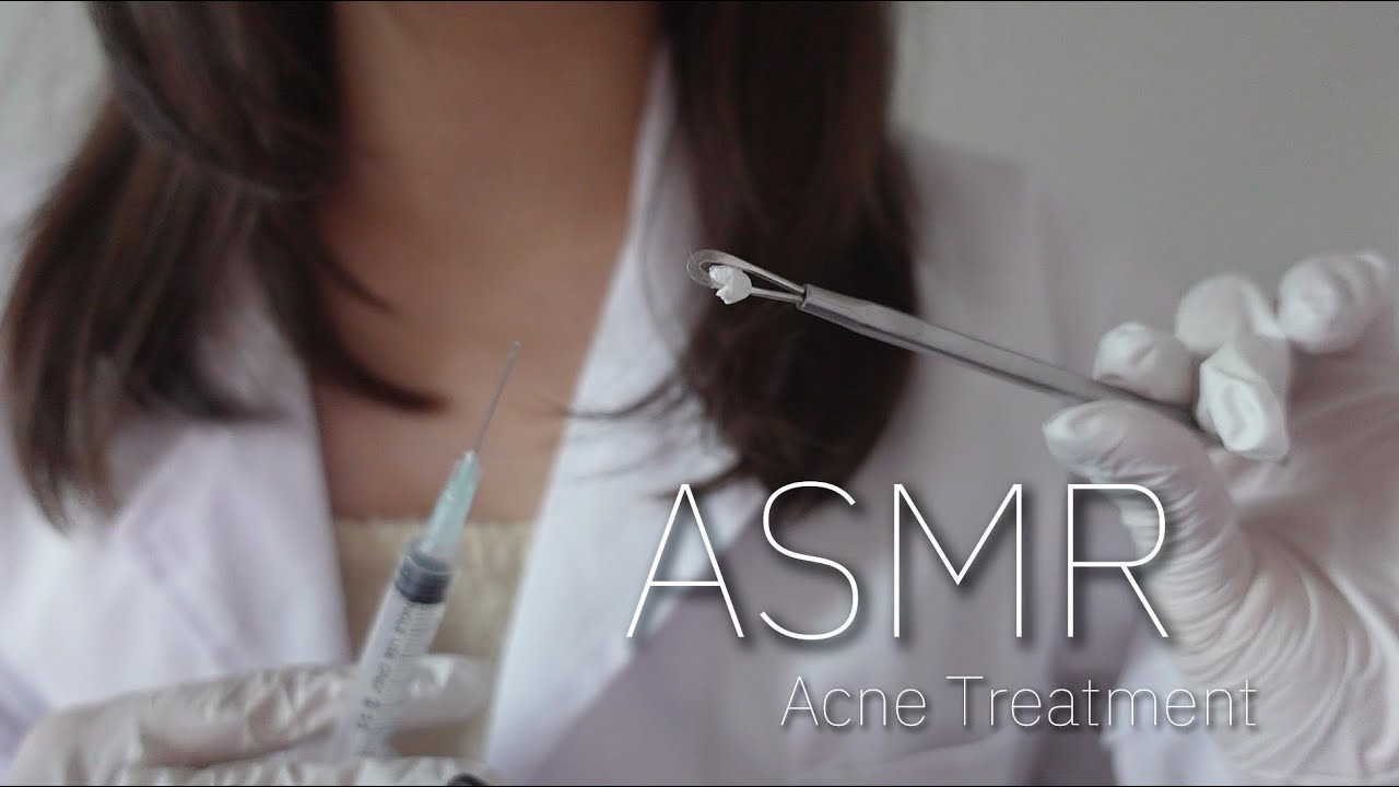 ASMR (sub✔) 토도독!여드름 압출 관리 Pimple Popping ㅣ피부롤플ㅣ피부관리