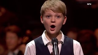 Video thumbnail of "Alleluia (Exsultate, jubilate - Mozart) | boy soprano Aksel Rykkvin (13y) & KORK"