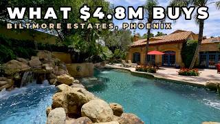 Inside a $4.8 Million European Estate in Biltmore Estates, Phoenix | Golf Course Luxury Home Tour
