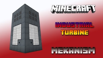 Industrial Turbine 🔌 Mekanism Tutorial 1.16 🔌 English