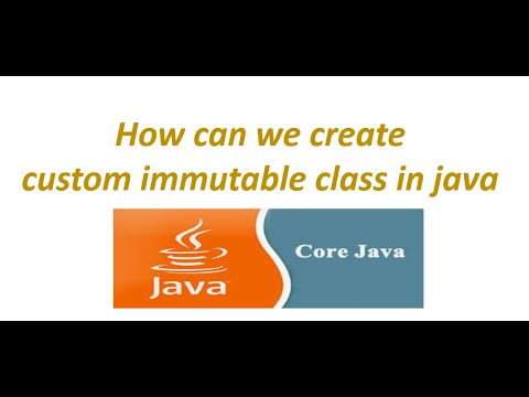 How to Create Immutable Class in java?||HashMap Type reference variable