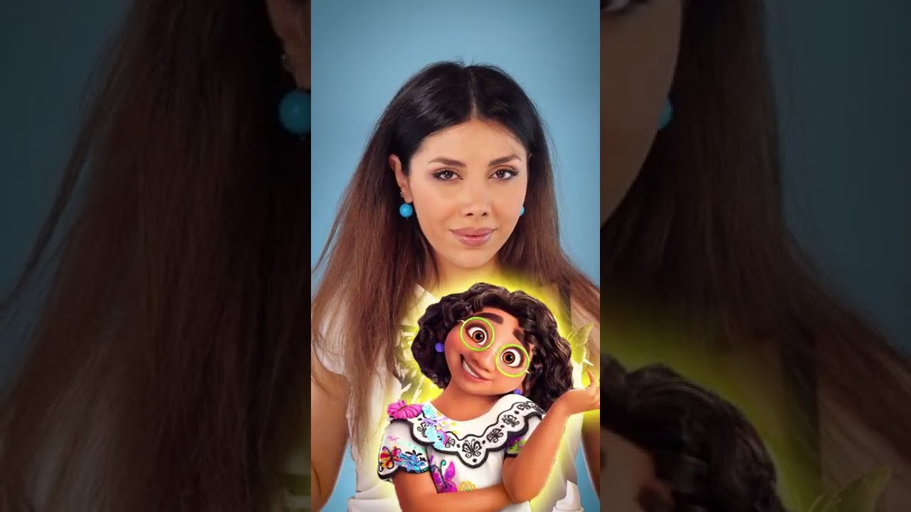 Disney hairstyle Mirabel madrigal encanto hairtutorial