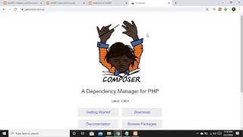 Laravel 7  Ep-1 (Installing Xampp and Composer in English)