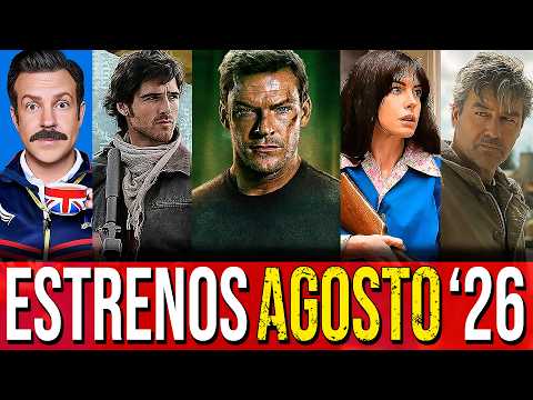 🌏Los MEJORES Estrenos de AGOSTO 2026 en Netflix, HBO, Prime Video, Disney+ y Cines
