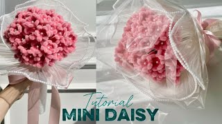 DIY Mini Daisy | How to make Mini Daisy | Bunga Daisy dari kawat bulu 