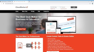 How to log in to ClassMarker