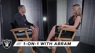 Safety johnathan abram sits down with nicole zaloumis to discuss his
rookie year so far, wide receiver hunter renfrow, favorite movie and
family. vis...