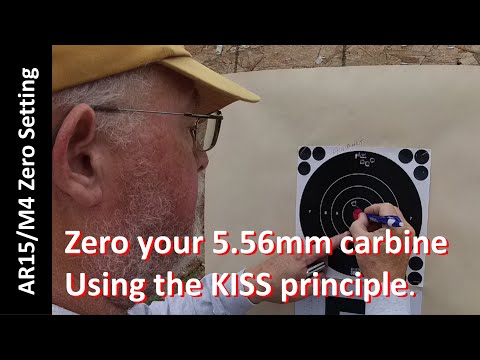 M4 AR15 Zero Setting The Most Simple And Useful Distance To Zero Your 5 56mm Carbine 