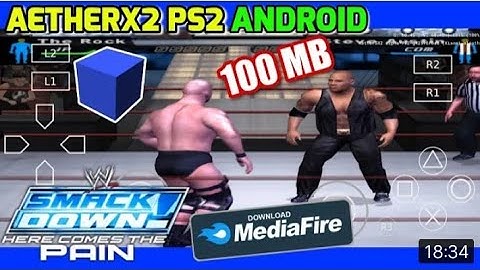 WWE SMACKDOWN PAIN ANDROID||BEST SETTINGS AETHER SX2|| AETHERSX2 NEW UPDATE