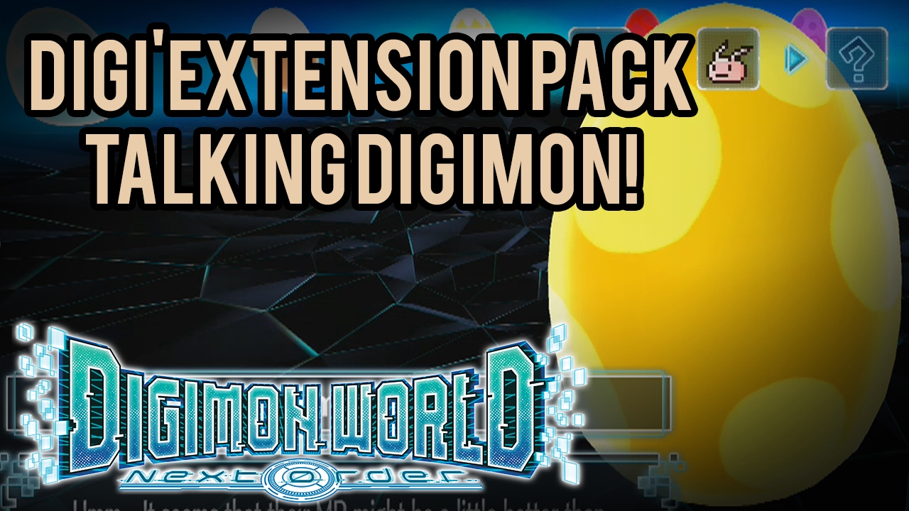 Digimon World Next Order | DLC - Digi'Extension Pack - Talking Digimon ...