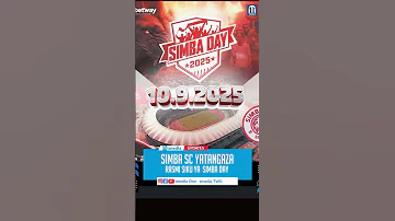 RASMI SIMBA WATANGAZA TAREHE YA SIMBA DAY Mashabikisimbayanga Simbasc 