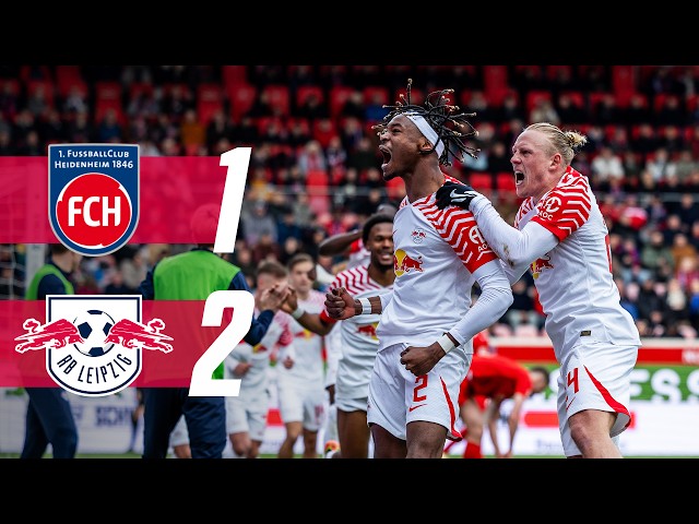 Pure emotions & 23rd league goal for Openda! | FC Heidenheim vs. RB Leipzig 1-2 | Highlights