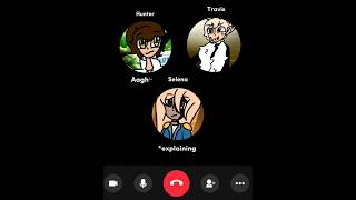 Video call with my Oc's #oc #drawing #fypage #drawing #videocall #edit #oc #ocredraw
