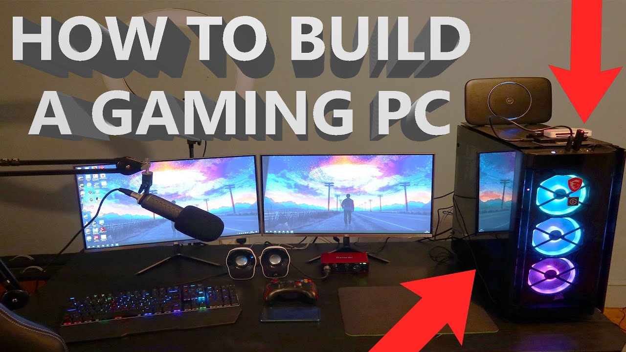 How to Build A Gaming PC From Scratch For Beginners Guide (Step By Step Tutorial) - YouTube