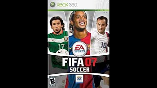 FIFA SOCCER 07 - Xbox 360 - Gameplay - Español - Recordando