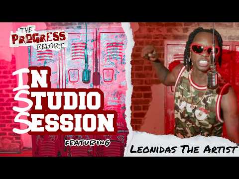 Leonidas The Artist performs "Toxic Convo" on (I.S.S.) In Studio Session