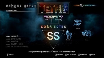 Tetris Effect: Connected EASY Difficulty