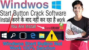 Windwos Start Button Not Workig Salution|Windwos 10 Task Bar Not Work After Install Crack Software|
