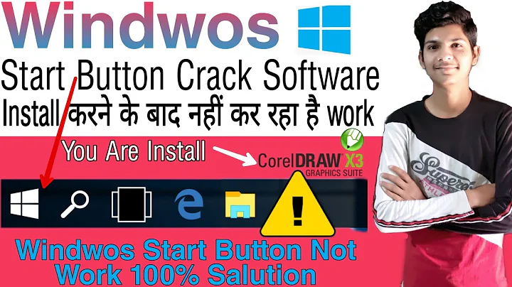 Windwos Start Button Not Workig Salution|Windwos 10 Task Bar Not Work After Install Crack Software|