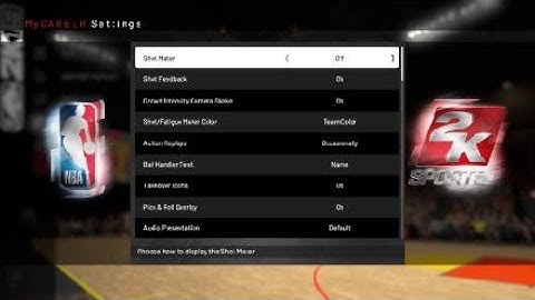 NBA 2K19: How to take off the shot meter