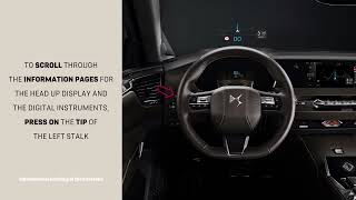 DS 4 | EXTENDED HEAD-UP DISPLAY - Tutorial