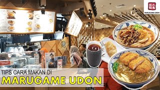 CARA MAKAN DI MARUGAME UDON