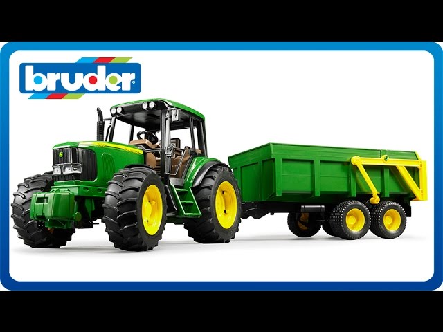Bruder Toys John Deere 6920 with Tipping Trailer #09803 