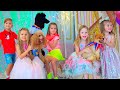 Nastya and Diana&#39;s birthday party for kids