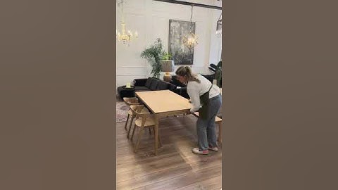 Ethnicraft Bok Extendable Dining Table