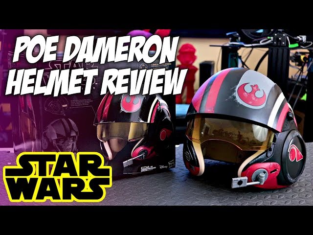 SF・ファンタジー・ホラー STAR WARS POE DAMERON Helmet Disney Star Wars - Black Series Poe Dameron Electronic X