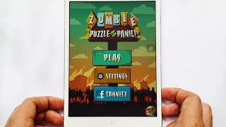 Zombie Puzzle Panic Gameplay iOS & Android iPhone & iPad HD screenshot 1