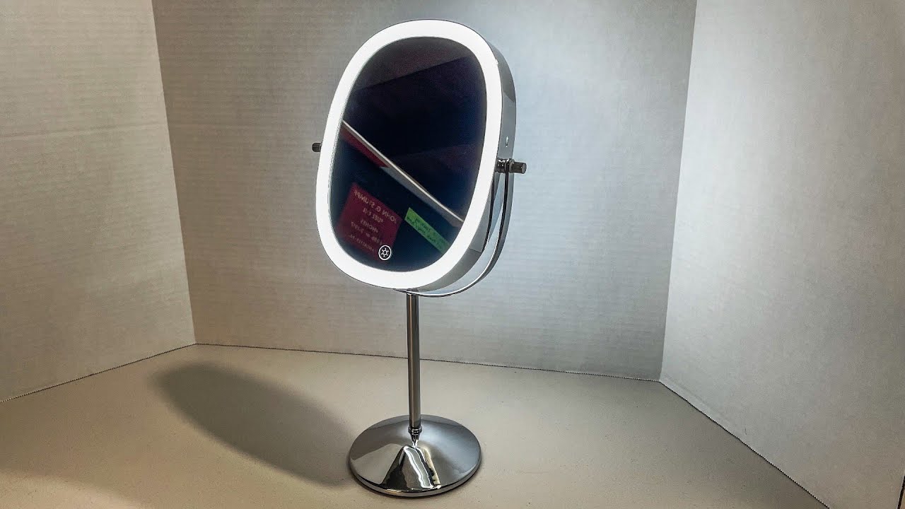LOVESPEJO 9" Lighted Makeup Mirror with Magnification