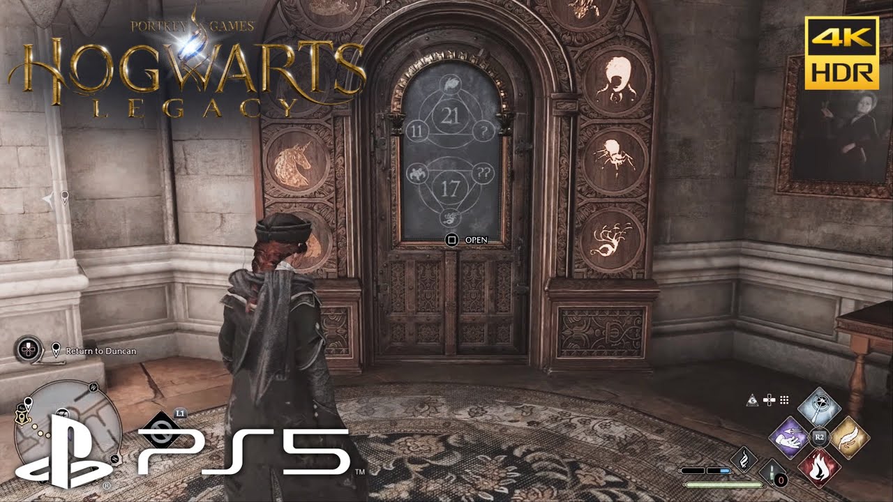 Hogwarts Legacy - Puzzle Locked Door Near Potions Classroom - Short Guide