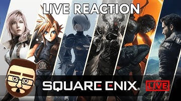 SQUARE ENIX E3 2021 SHOWCASE LIVE REACTION