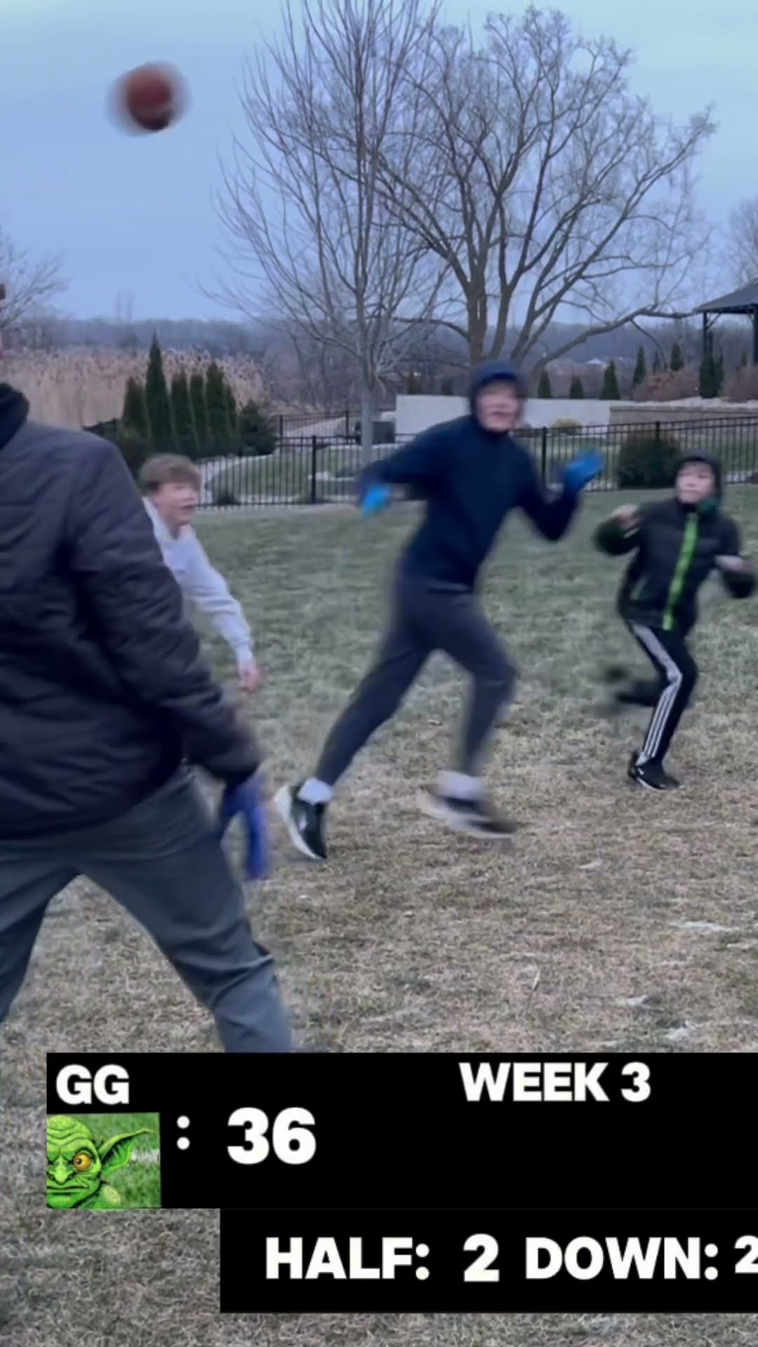AJ makes the insane one hand grab on Mason?!! #nfl #football #sports #shorts #fyp #viral