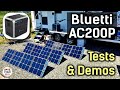 Will it Run My RV AC? Bluetti AC200P Review (Part 2) - Tests and Demos