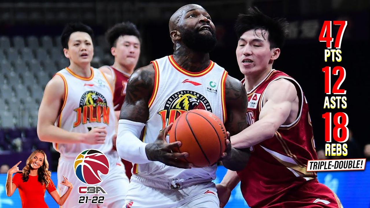 Dominique Jones (琼斯) 47 Pts 18 Rebs 12 Asts Full Highlights vs 浙江稠州金租金牛 (15.03.22) Triple-Double!