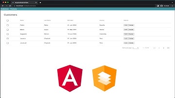 Cómo crear una tabla reutilizable con #angular y angular material | Agregar Columna de Acciones